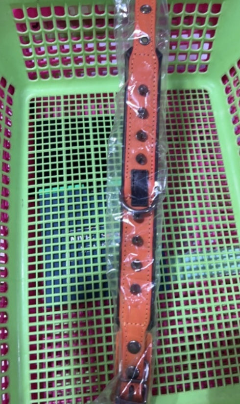 Pet Collar Leather Collar Dog Collar Bandana